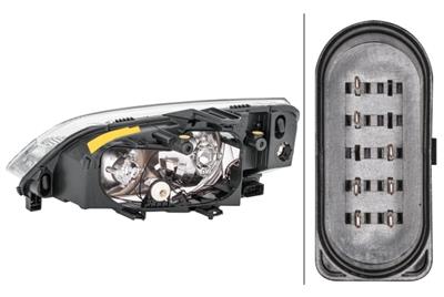 HALOGEN-HAUPTSCHEINWERFER - RECHTS - FœR U.A. FORD FOCUS C-MAX (DM2)