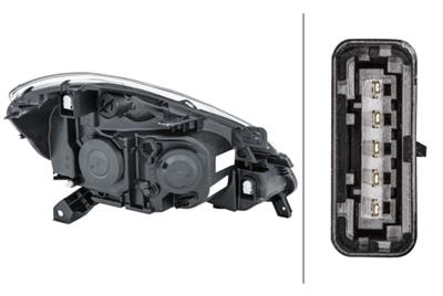HALOGEN-HAUPTSCHEINWERFER - LINKS - FœR U.A. RENAULT CLIO III (BR0/1, CR0/1)