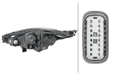 HALOGEN-HEADLIGHT - RIGHT - FOR E.G. FORD FIESTA VI (CB1, CCN)