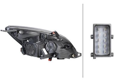 HALOGENA-FARO PRINCIPAL - DERECHA - POR EJ. OPEL MERIVA B MPV (S10)
