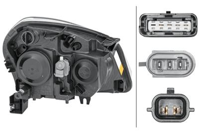 HALOGENA-FARO PRINCIPAL - IZQUIERDA - POR EJ. NISSAN QASHQAI I (J10, NJ10, JJ10E