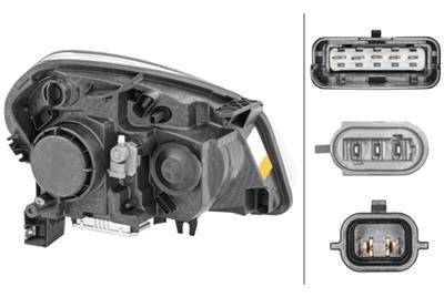 HALOGEN/XENON-HEADLIGHT - FOR E.G. NISSAN QASHQAI I (J10, NJ10, JJ10E) - ECE - FOR RIGHT-HAND TRAFFIC - LEFT