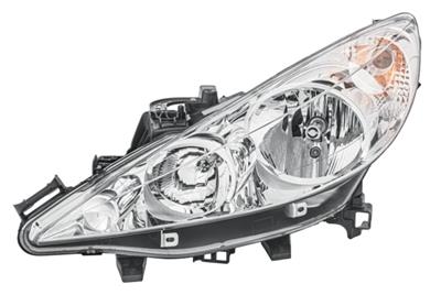 HALËGENA-FARO PRINCIPAL - IZQUIERDA - POR EJ. PEUGEOT 207/207+ (WA_, WC_)
