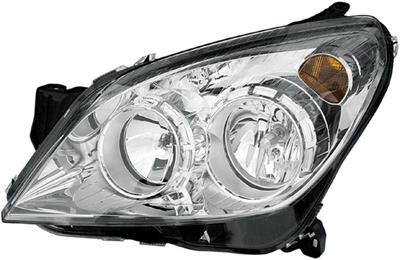 HALOGEN-HEADLIGHT - RIGHT - FOR E.G. OPEL ASTRA H (A04)