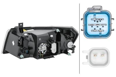 HALOGEN-HEADLIGHT - RIGHT - FOR E.G. FORD TRANSIT CHASSIS (FM_ _, FN_ _)