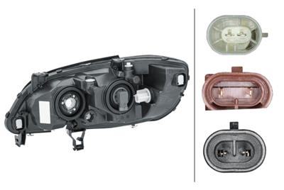 HALOGEN-HAUPTSCHEINWERFER - RECHTS - FœR U.A. OPEL ZAFIRA A MPV (T98)