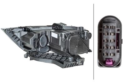 HALOGEN-HAUPTSCHEINWERFER - RECHTS - FœR U.A. AUDI Q3 (8UB, 8UG)