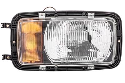 HALOGEN-HEADLIGHT - RIGHT - FOR E.G. MERCEDES-BENZ 1222 - 4850 (MK, SK)