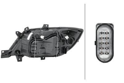 HALOGEN-HAUPTSCHEINWERFER - RECHTS - FœR U.A. MERCEDES-BENZ SPRINTER 3-T CHASSIS