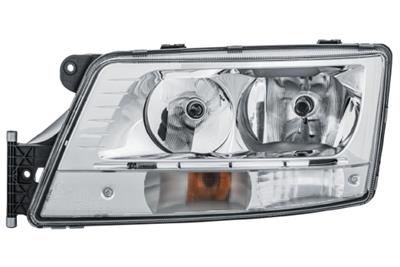 LED/HALOGEN-HAUPTSCHEINWERFER - LINKS - FœR U.A. MAN TGX/TGS