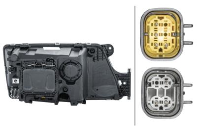 LED/HALOGEN-HAUPTSCHEINWERFER - LINKS - FœR U.A. MAN TGX/TGS