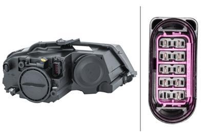FF/HALOGEN-HEADLIGHT - LEFT - FOR E.G. AUDI A3 (8P1)