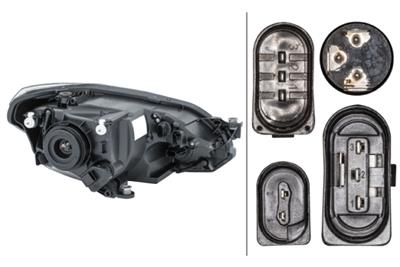 FF/HALOGEN-HEADLIGHT - LEFT - FOR E.G. VW UP (121, 122, BL1, BL2)