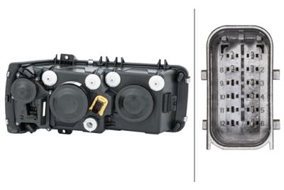 FF/HALOGEN-HEADLIGHT - LEFT - FOR E.G. DAF LF