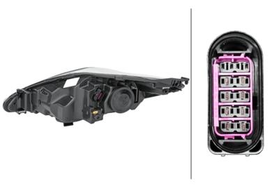 FF/HALOGEN-HAUPTSCHEINWERFER - FUR U.A. FORD FIESTA VI (CB1, CCN) - CHROM/SCHWARZ - ECE - FUR RECHTSVERKEHR - RECHTS