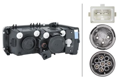 HALOGEN-HAUPTSCHEINWERFER - RECHTS