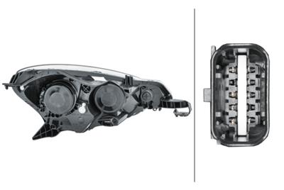 ILLUMINATION-PROJECTEUR PRINCIPAL - GAUCHE - POUR P.E. CITROEN C3 II (SC_)