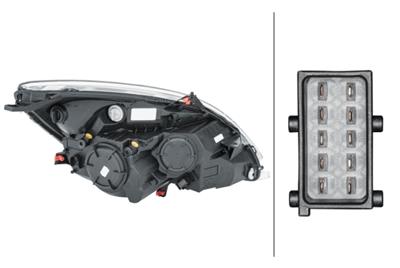 HALOGEN/FF-HEADLIGHT - LEFT - FOR E.G. OPEL MERIVA B MPV (S10)