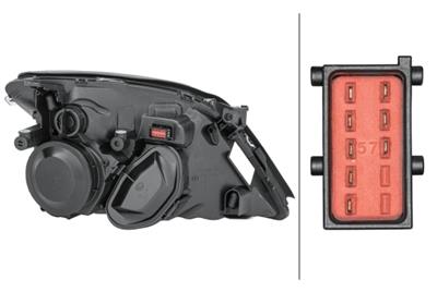 HALOGEN/DE-HEADLIGHT - LEFT - FOR E.G. OPEL VECTRA C (Z02)