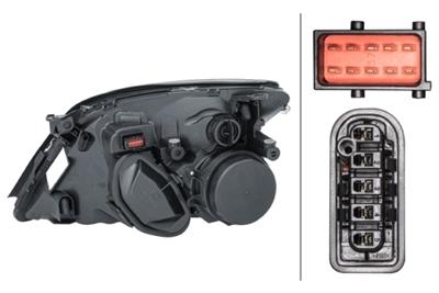 DE/XENON/HALOGEN-HAUPTSCHEINWERFER - RECHTS - FœR U.A. OPEL VECTRA C (Z02)