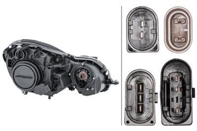 HALOG‘NE-PROJECTEUR PRINCIPAL - GAUCHE - POUR P.E. MERCEDES-BENZ E-CLASS (W211)