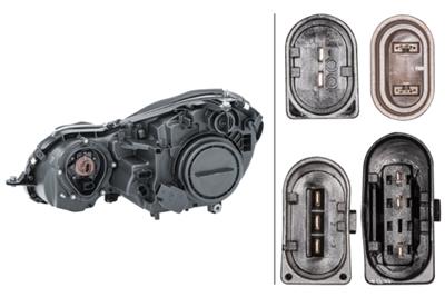 HALOGEN-HEADLIGHT - RIGHT - FOR E.G. MERCEDES-BENZ E-CLASS (W211)