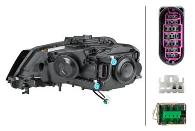 LED/BI-XENON-HEADLIGHT - RIGHT - FOR E.G. AUDI A3 (8P1)