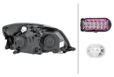 HALOG‘NE/FF/DE-PROJECTEUR PRINCIPAL - GAUCHE - POUR P.E. SKODA FABIA II (542)
