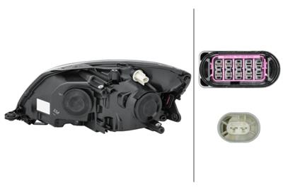 FF/DE/HALOGEN-HAUPTSCHEINWERFER - RECHTS - FœR U.A. SKODA FABIA II (542)