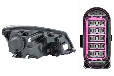 FF-HEADLIGHT - FOR E.G. VW CADDY III BOX (2KA, 2KH, 2CA, 2CH) - ECE - FOR RIGHT-HAND TRAFFIC - LEFT