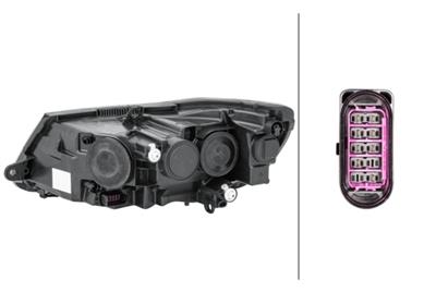 HALOGEN/DE-HEADLIGHT - RIGHT - FOR E.G. SKODA SUPERB II ESTATE (3T5)
