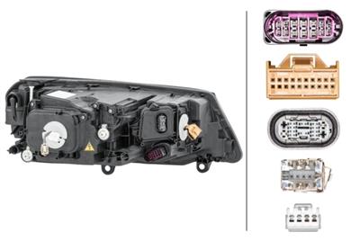 DE/BI-XENON/LED-HEADLIGHT - LEFT - FOR E.G. VW TOUAREG (7P5, 7P6)