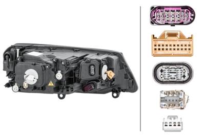 DE/BI-XENON/LED-HEADLIGHT - LEFT - FOR E.G. VW TOUAREG (7P5, 7P6)