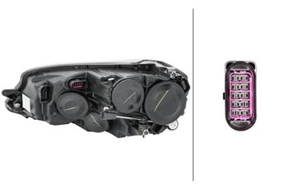 FF/HALOGEN-HAUPTSCHEINWERFER - RECHTS - FœR U.A. VW GOLF VII (5G1, BQ1, BE1, BE2