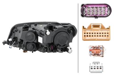 DE/LED/BI-XENON-HEADLIGHT - RIGHT - FOR E.G. VW CADDY IV BOX (SAA, SAH)