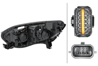 DE/HYBRID-HAUPTSCHEINWERFER - RECHTS - F„R U.A. RENAULT SCENIC IV (J9_)
