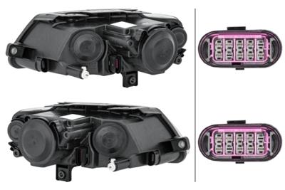 DE/HALOGEN-HEADLIGHT SET - 12V