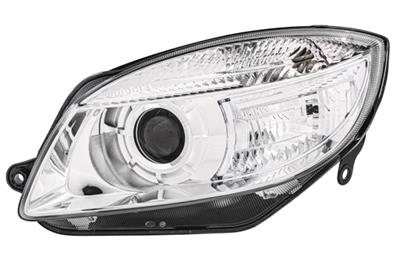 HALOGEN/FF/DUAL HEADLIGHT-HEADLIGHT - LEFT - FOR E.G. SKODA FABIA II (542)