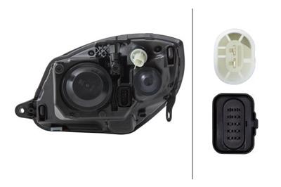 DOPPELSCHEINWERFER/FF/HALOGEN-HAUPTSCHEINWERFER - RECHTS - FUER U.A. SKODA FABIA