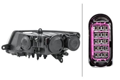 FF/HALOGEN/DE-HAUPTSCHEINWERFER - RECHTS - FœR U.A. SKODA SUPERB II ESTATE (3T5)