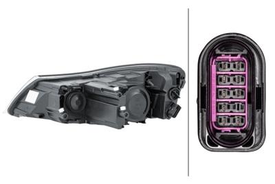 FF/DE/HALOGEN-HAUPTSCHEINWERFER - RECHTS - FœR U.A. SKODA OCTAVIA II (1Z3)