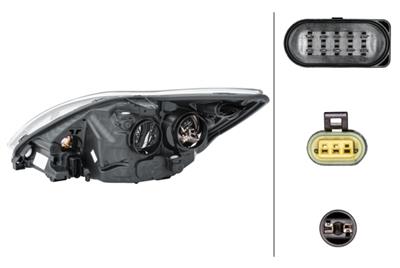 BI-XENON-HEADLIGHT - RIGHT - FOR E.G. FORD FOCUS II (DA_, HCP, DP)