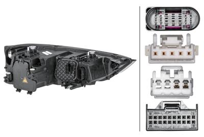 LED/BI-XENON-HEADLIGHT - LEFT - FOR E.G. AUDI A1 SPORTBACK (8XA, 8XF)