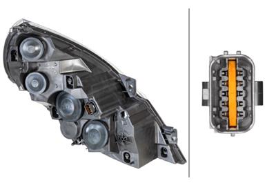 HALOGENA/FF-FARO PRINCIPAL - IZQUIERDA - POR EJ. RENAULT MASTER III CHASSIS (EV,