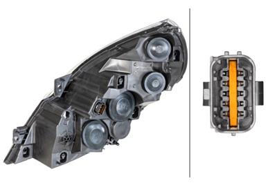 HALOGENA/FF-FARO PRINCIPAL - DERECHA - POR EJ. RENAULT MASTER III CHASSIS (EV, H