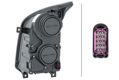 FF/HALOGEN-HAUPTSCHEINWERFER - RECHTS - FœR U.A. VW CRAFTER 30-50 BOX (2E_)