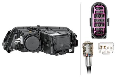 BI-XENON-FARO PRINCIPAL - DERECHA - POR EJ. AUDI A8 (4H2, 4H8, 4HC, 4HL)