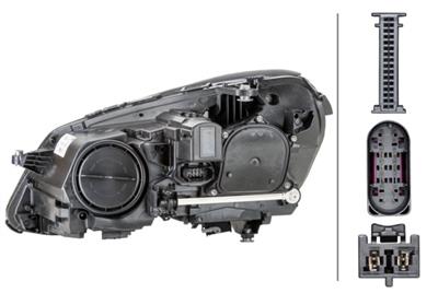 LED/HALOGENA-FARO PRINCIPAL - DERECHA - POR EJ. MERCEDES-BENZ E-CLASS (W212)