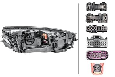 MATRICE-PROJECTEUR PRINCIPAL - GAUCHE - POUR P.E. AUDI A7 SPORTBACK (4GA, 4GF)