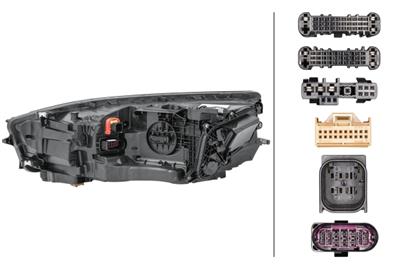 MATRICE-PROJECTEUR PRINCIPAL - DROITE - POUR P.E. AUDI A7 SPORTBACK (4GA, 4GF)